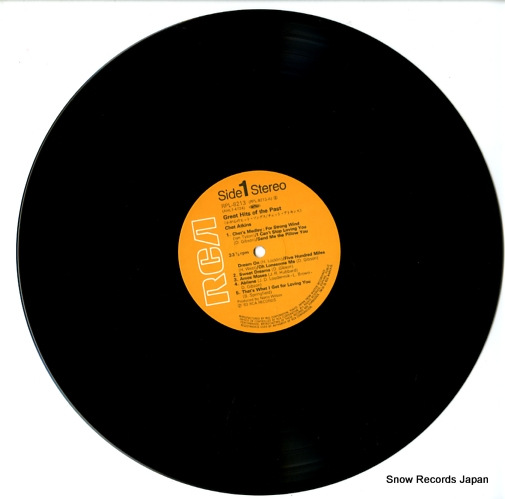ATKINS, CHET great hits of the past RPL-8213