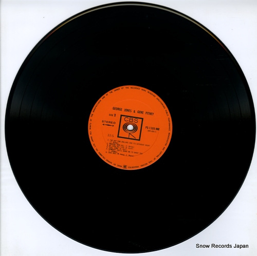 JONES, GEORGE, AND GENE PITNEY george jones & gene pitney PS-1305-MR