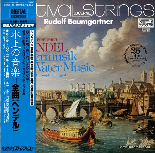 BAUMGARTNER, RUDOLF handel; wassermusik K28C176