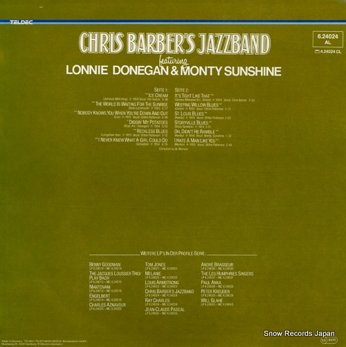 BARBER, CHRIS chris barber's jazz band 6.24024