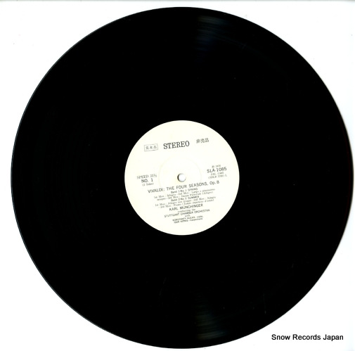 MUNCHINGER, KARL vivaldi; the four seasons op.8 nos.1-4 SLA1085