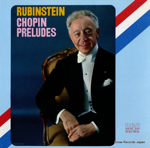 RUBINSTEIN, ARTUR chopin; preludes op. 28 AGM1-4873