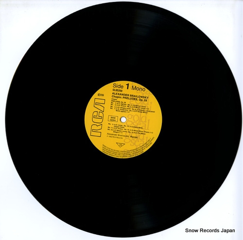BRAILOWSKY, ALEXANDER chopin; preludes op. 28 GL85268