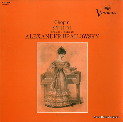 BRAILOWSKY, ALEXANDER chopin; studi op.10 e op.25 KV58