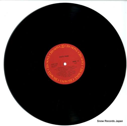 PAGE, PATTI golden double 40AP1659