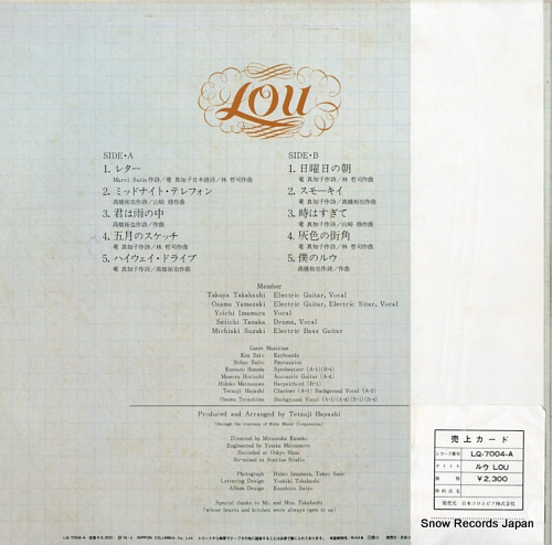 LOU lou LQ-7004-A