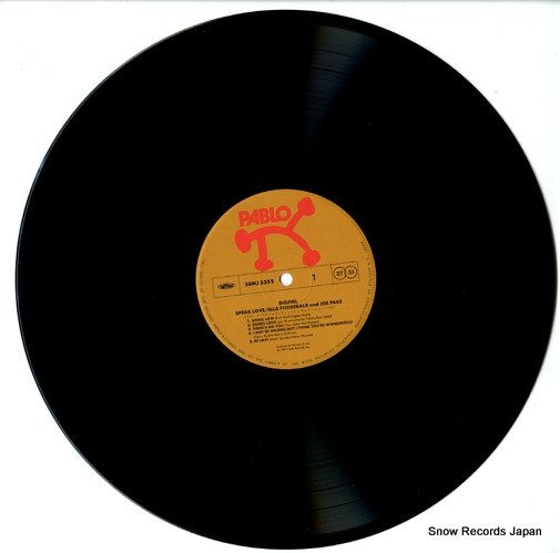 FITZGERALD, ELLA, AND JOE PASS speak love 28MJ3252