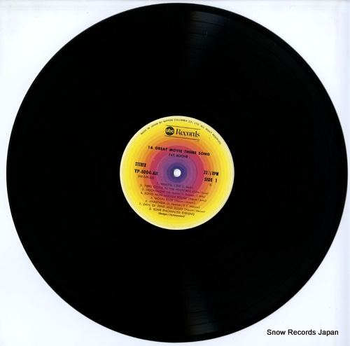 BOONE, PAT 16 great movie theme songs YP-8004-AB
