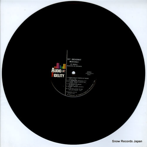 BASILE, JO hit broadway musicals AFSD5972