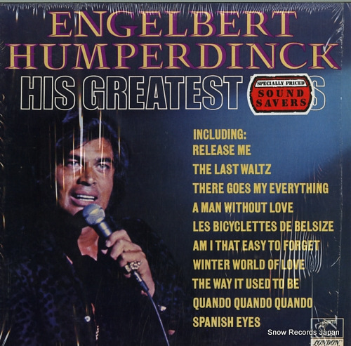 HUMPERDINCK, ENGELBERT his greatest hits PAS-71067