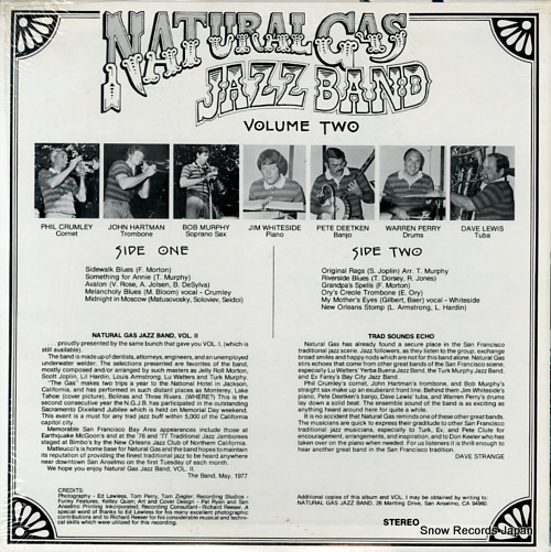 NATURAL GAS JAZZ BAND volume two KQ142