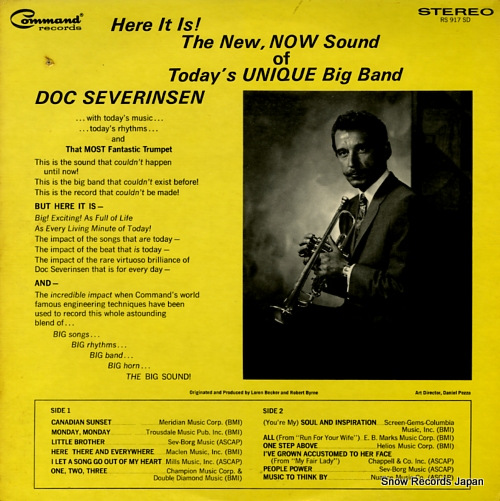 SEVERINSEN, DOC the new sound of today's big band RS917SD