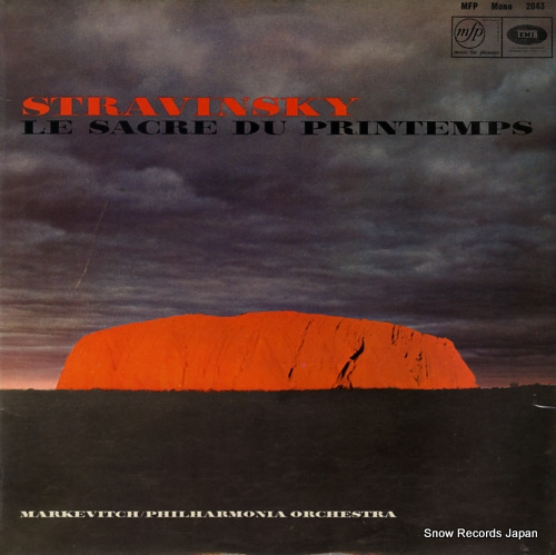 MARKEVITCH, IGOR stravinsky; le sacre du printemps MFP2043