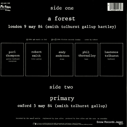 CURE, THE excerpt the cure live 881448-1ME