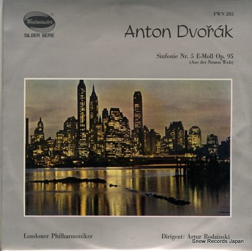 RODZINSKI, ARTUR dvorak; sinfonie nr.5 e-moll op.95 PWN285