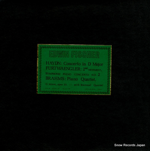 FISCHER, EDWIN haydn; concerto in d major MLG-74