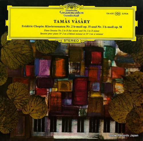 VASARY, TAMAS chopin; klaviersonaten nr. 2 b-moll op. 35 und nr. 3 h-moll op. 58 136450