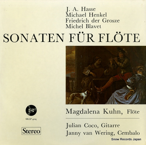 KUHN, MAGDALENA sonaten fur flote SKLP4226
