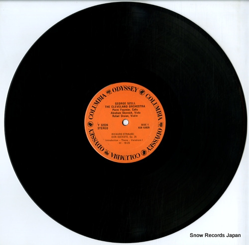 SZELL, GEORGE strauss; don quixote Y32224