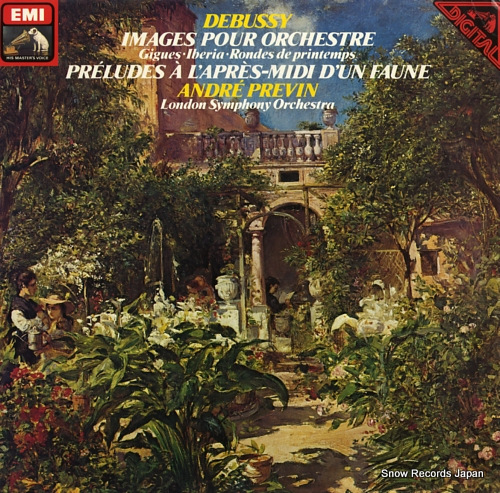 PREVIN, ANDRE debussy; images pour orchestre 1C065-03692