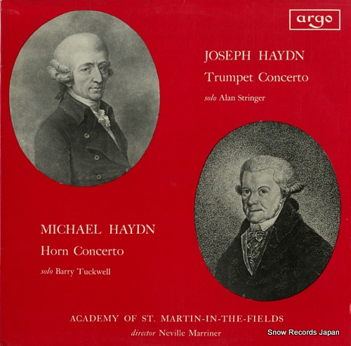 MARRINER, NEVILLE haydn; trumpet concerto ZRG543