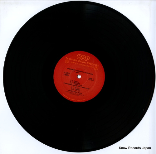 ROSEN, CHARLES stravinsky; serenade in a for piano P14219