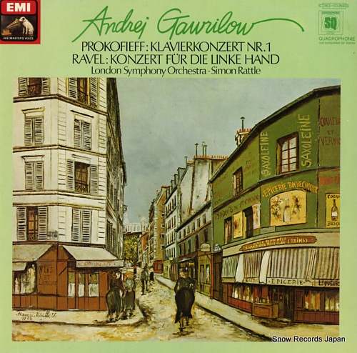 ANDREJ GAWRILOW prokofieff; klavierkonzert nr.1 1C063-03259Q