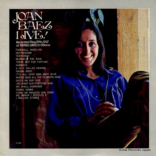BAEZ, JOAN live! GP-90
