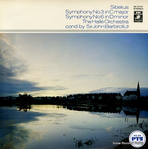 BARBIROLLI, JOHN sibelius; symphony no.3 in c major / no.6 in d minor AA-8737