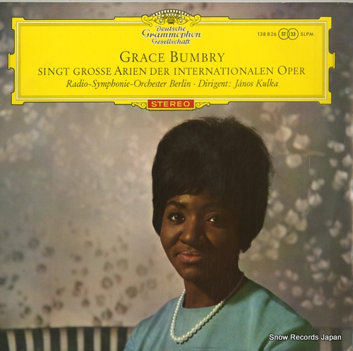 BUMBRY, GRACE singt grosse arien der internationalen oper 138826