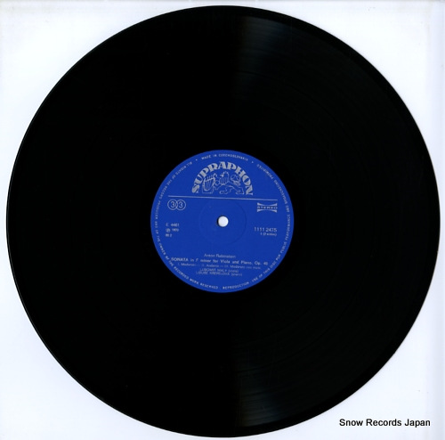 MALY, LUBOMIR rubinstein; viola sonata 11112475