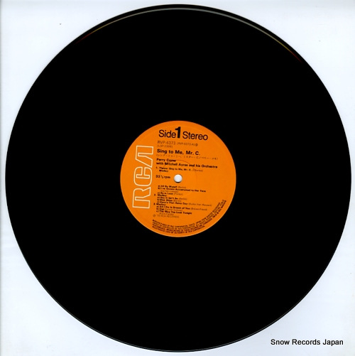 COMO, PERRY sing to me, mr. c. RVP-6373