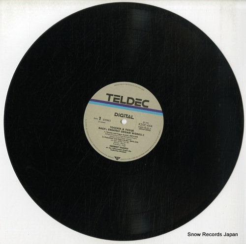 TACHEZI, HERBERT toccata & fugue bach; greatest organ works-1 K20C-444