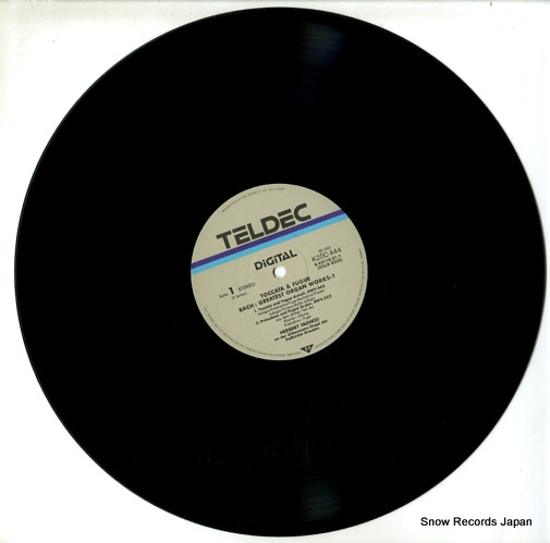 TACHEZI, HERBERT toccata & fugue bach; greatest organ works-1 K20C-444