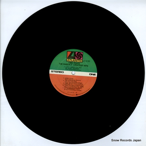 RASCALS, THE time peace / the rascals' greatest hits SD8190