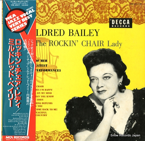 BAILEY, MILDRED the rockin' chair lady VIM-4507(M)