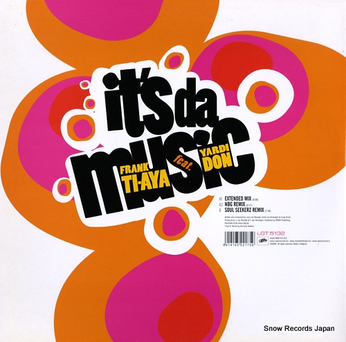 FRANK TI-AYA FEAT YARDI DON it's da music LGT5132
