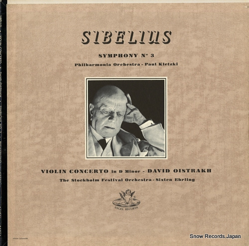OISTRAKH, DAVID sibelius; symphony no.3 ANG35315