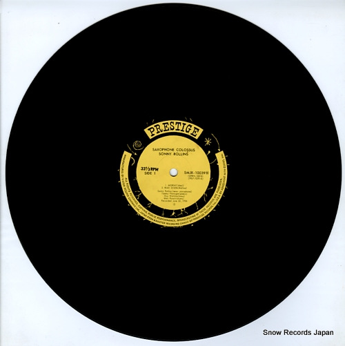 ROLLINS, SONNY saxophone colossus SMJX-10039(M)
