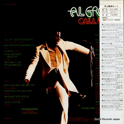 GREEN, AL call me SLC499