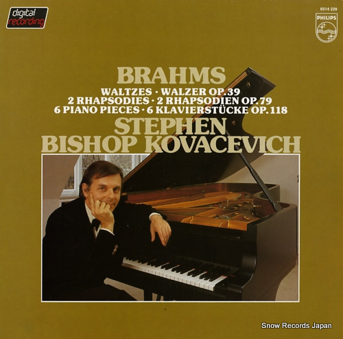 KOVACEVICH, STEPHEN BISHOP brahms; walzer op.39 6514229