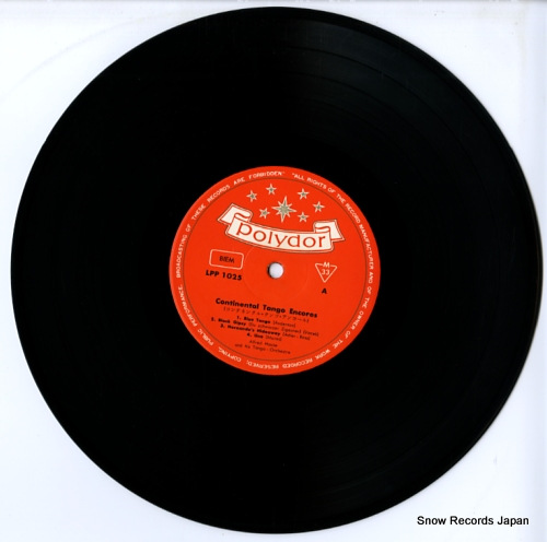 HAUSE, ALFRED continental tango encores LPP-1025