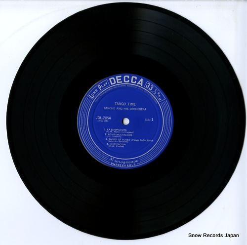 PANCHO AND HIS ORCHESTRA tango time JDL-2054