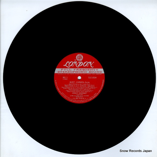 ANSERMET, ERNEST bizet; l'arlesienne / carmen SLC1514
