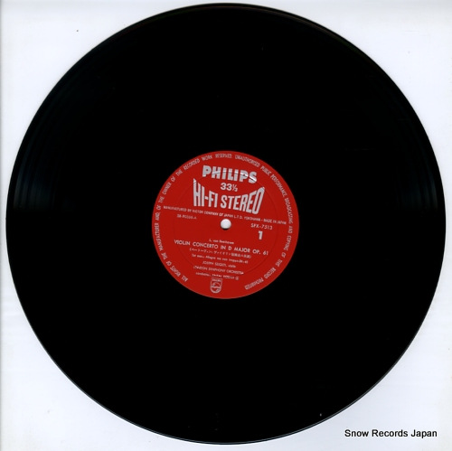 SZIGETI, JOSEPH beethoven; concerto for violin SFX-7513