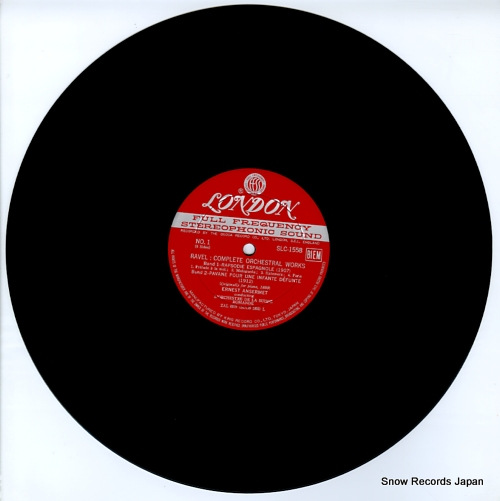 ANSERMET, ERNEST ravel; complete orchestral works SLC1558