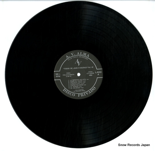 D'ARIENZO, JUAN todos de juan d'arienzo volume 12 (1941-1942) CTA-6032