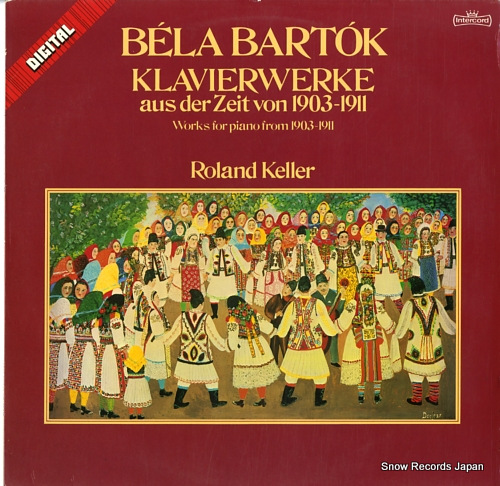 KELLER, ROLAND bartok; klavierwerke op.8 INT160.840