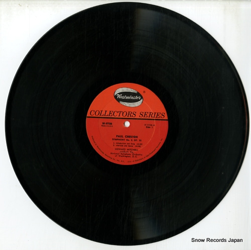 MITCHELL, HOWARD creston; symphony no.2 and 3 W-9708