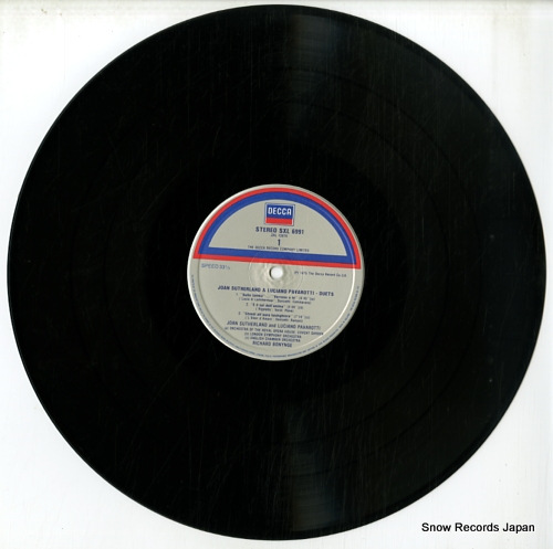 SUTHERLAND, JOAN / LUCIANO PAVAROTTI joan sutherland & luciano pavarotti - duet SXL6991